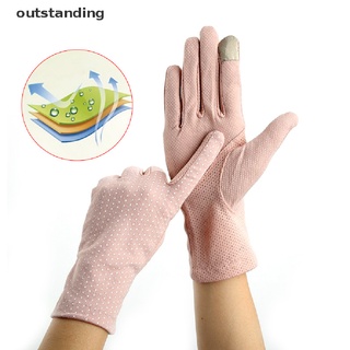 excepcional 2020 transpirable mujeres anti uv encaje guantes protector solar pantalla táctil guantes de conducción productos populares