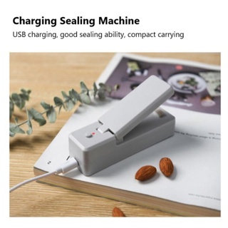 Utake portátil USB Mini máquina de sellado de plástico bolsa de alimentos ahorro de alimentos al vacío sellador de calor hogar cocina Gagets (4)