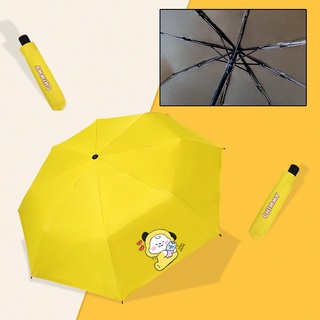 Kpop BTS Bangtan Boys RJ Dibujos Animados Lindo Paraguas Plegable Automático Portátil A Prueba De Viento Sunumbrella Regalo (3)