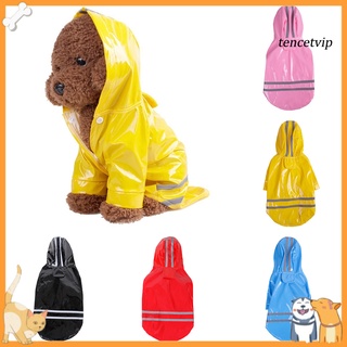 Vip funda De lluvia con capucha Para mascotas impermeables (1)