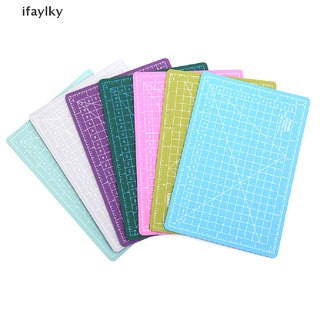 [ifaylky] A5 PVC Self Healing Cutting Mat Craft Quilting Grid Lines Printed Board GZH