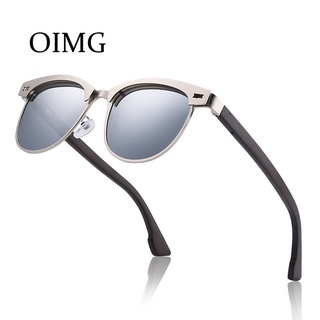 unisex de madera de metal gafas de sol para las mujeres hombre polarizada lente cuadrada pesca retro accesorios de moda