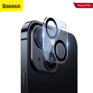 baseus 2pcs protector de lente de cámara para iphone 13 mini pro max 2021 full-frame lente película transparente cámara vidrio protección caso