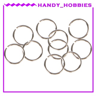 CHARMS lote de 10 anillos divididos para hacer joyas, 4 mm, 5 mm, 6 mm (5)
