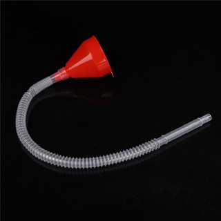 Myoloy Red Flexible Car Motorcycle Funnel Spout Mesh Screen Strainer Gasoline MX