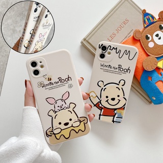 Side Print Winne Pooh Soft TPU Casing For iPhone 12 Pro Max 11 Pro Max X XR XS Max 7 8 6 6s Plus Full Coverage Cover Case