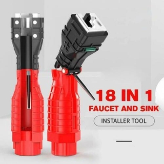18 en 1 grifo y fregadero instalador multifuncional llaves herramientas para agua