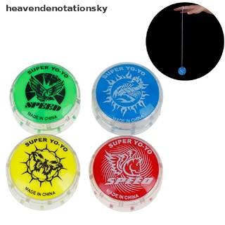 he1mx 1pc magic yoyo ball juguetes para niños colorido plástico yo-yo juguete fiesta regalo martijn