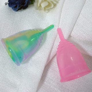 gvrycqoky multicolor suave copa menstrual de silicona femenina higiene período taza reutilizable mx