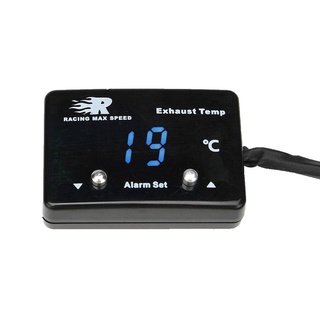 mianfeich medidor Digital de temperatura de Gas de escape de coche pantalla LED EGT medidor de temperatura Sensor (6)