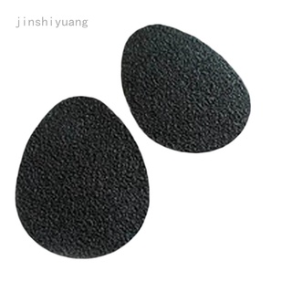 Jinshiyuang 1 par de garras antideslizantes para zapatos autoadhesivas, de tacón alto, Protector de goma, Color negro