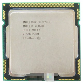 Intel Xeon X3440 CPU 1156 pin X3430 X3450 X3460 X3470 X3480 quad-core CPU escritorio