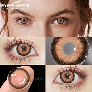 EYESHARE 1 Pair Contact Lenses Natural Colored Yearly use Eyes Cosmetics Contact Lens (1)
