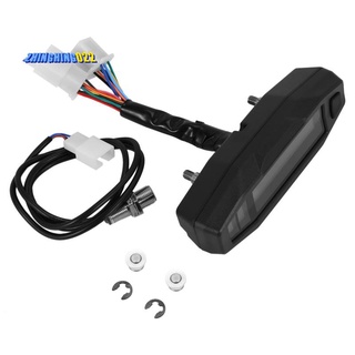 Velocímetro Digital LCD Universal Para Motocicleta/Mini Medidor De Carburador/Odómetro Con Sensor