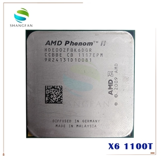 Preorden AMD Phenom X6 1100T X6-1100T 3.3GHz procesador de CPU de seis núcleos HDE00ZFBK6DGR 125W zócalo AM3
