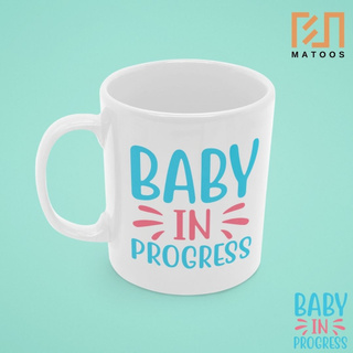 Embarazo cita taza bebé en progreso