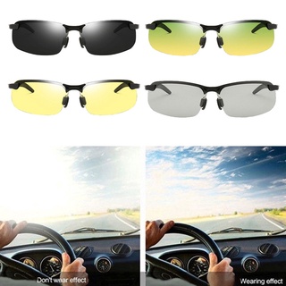 [brblesiyamx] gafas polarizadas para conducir/golf/marco de medio metal uv400 para hombre (2)