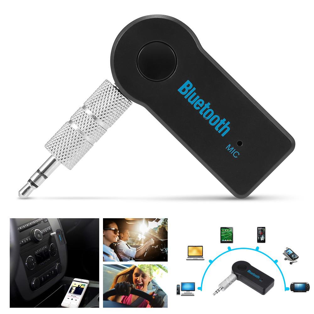 Receptor de música Bluetooth de 3.5 mm/manos libres/adaptador de Audio auxiliar inalámbrico