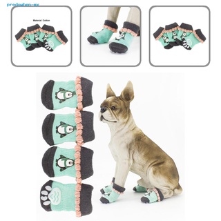 predowhen buena elasticidad cachorro calcetines cortos lindos mascotas perros calcetines antideslizantes para otoño