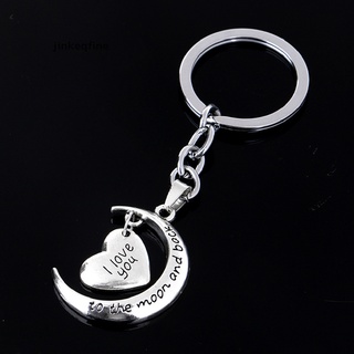 【FEMX】 Broken Heart Silver Pendant Keyrings Keychain Key Chain Friendship Family Gift Hot