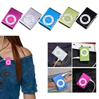 Portátil Elegante 5 Colores Mini USB MP3 Música Reproductor Multimedia Sin Pantalla Soporte Micro SD TF Tarjeta Diseñada De Moda Húmedo (3)