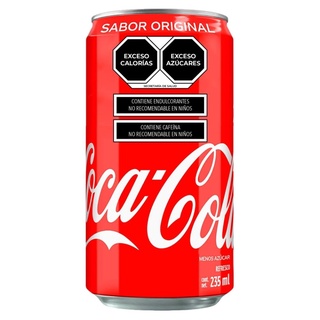 Refresco De Lata Coca Cola 235 ml Sabor Original