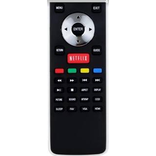 control remoto Smart tv Hisense con botón de Netflix No necesita programacion (2)