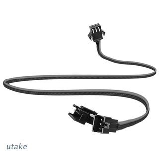 Utake ARGB 5V 3 Pin artículo Cable de extensión AURA MSI placa base divisor Y estilo adaptador