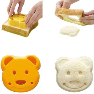 CYL lindo pequeño oso en forma de pastel sandwichera DIY cortador de pan tostada molde