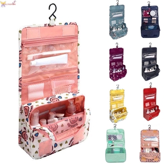 tcxl. portátil de viaje de las mujeres bolsa de cosméticos plegable bolso impermeable colgante cremallera maquillaje caso organizador de almacenamiento bolsas de maquillaje (1)