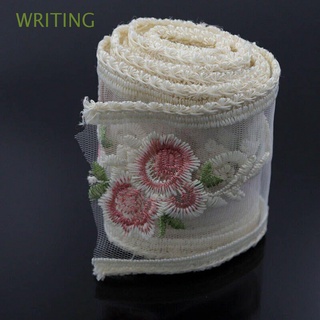 escritura nupcial encaje adornos vestido diy encaje cinta accesorios tul fiesta boda rendimiento floral bordado