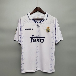 Jersey/camiseta de fútbol 94-96 Real Madrid casa / camisa de fútbol Retro