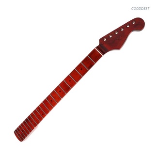 Goo 21 traste mango de madera guitarra eléctrica mango cuerda piezas de instrumentos musicales