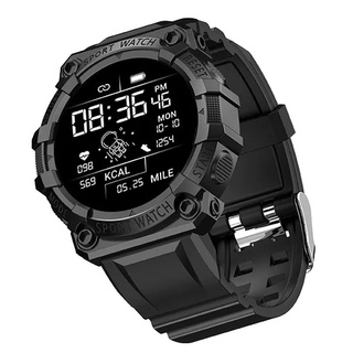 Reloj smartwatch FD68S tipo uso rudo contra agua lectura whats oximetro (7)