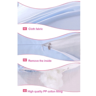 Cojín lavable De algodón Para mujer embarazada/almohada Para Dormir/70x130cm (2)