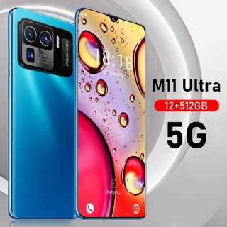 Teléfono Celular Ultra M11 De 6.1 Pulgadas/8GB + 256GB/Android 5G Dual Sim