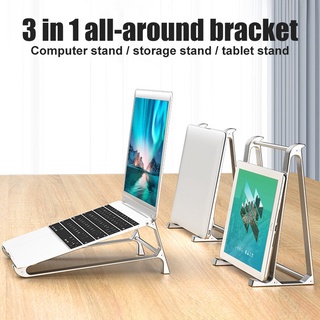 Laptop Stand Holder Ergonomic Aluminum Alloy Adjustable for Desk Home Office