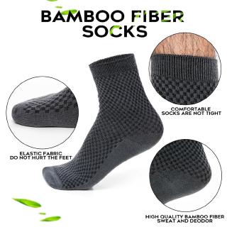 Calcetines De Fibra De bambú para hombre De Alta calidad/Antibacteriana/Casual/forma/transpirable/Harley (2)