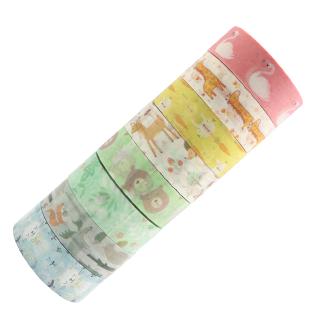 5m * 15mm Cute Washi Tape Set Cinta adhesiva Suministros para diario estacionario (4)