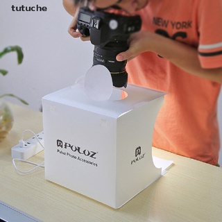 tutuche mini plegable estudio de fotografía suave caja 2led lightbox fondo kit de fotos mx