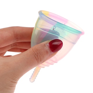 [Aredstar] copa Menstrual suave Multicolor de silicona para higiene femenina taza reutilizable