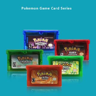 Cartucho De tarjeta De Pokemon Rc_Sapphire/ Esmeralda/fire fire rojo/hoja Verde/Rubi/poke Para Gba