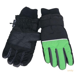 opp1 Kids Ski Gloves Winter Warm Waterproof Windproof Winter Children Outdoor Mittens