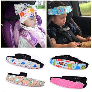 3pcs bebé bebé asiento de coche apoyo de la cabeza de los niños cinturón de fijación cinturón ajustable niño niña corrales posicionador de sueño bebé Saftey almohadas (1)