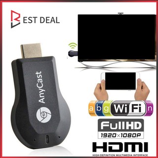 Anycast M2 Plus 1080P HD Wifi Dongle de TV inalámbrico HDMI para iOS Android (2)