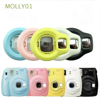 molly01 nueva lente de alta calidad closeup len accesorios de cámara universal de moda para instax mini7s/8 buena cámara rotativa/multicolor (1)