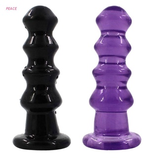 peace silicona anal plug butt pene consolador g-spot cuentas estimulación adulto juguetes sexuales