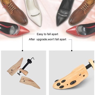 Gfuko estirador De zapatos unisex De madera durable anti-oxígeno ajustable Lisa (7)