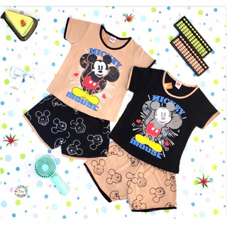 Limitado!!! Minnie And Mickey motif hotpan traje para 1-6 años