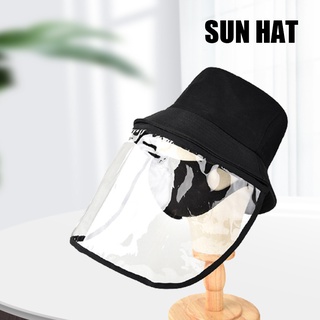 Sun Hats with Face Visor Shield Protective Cap Safety Cover Windproof Dustproof Face Protection For Outdoor